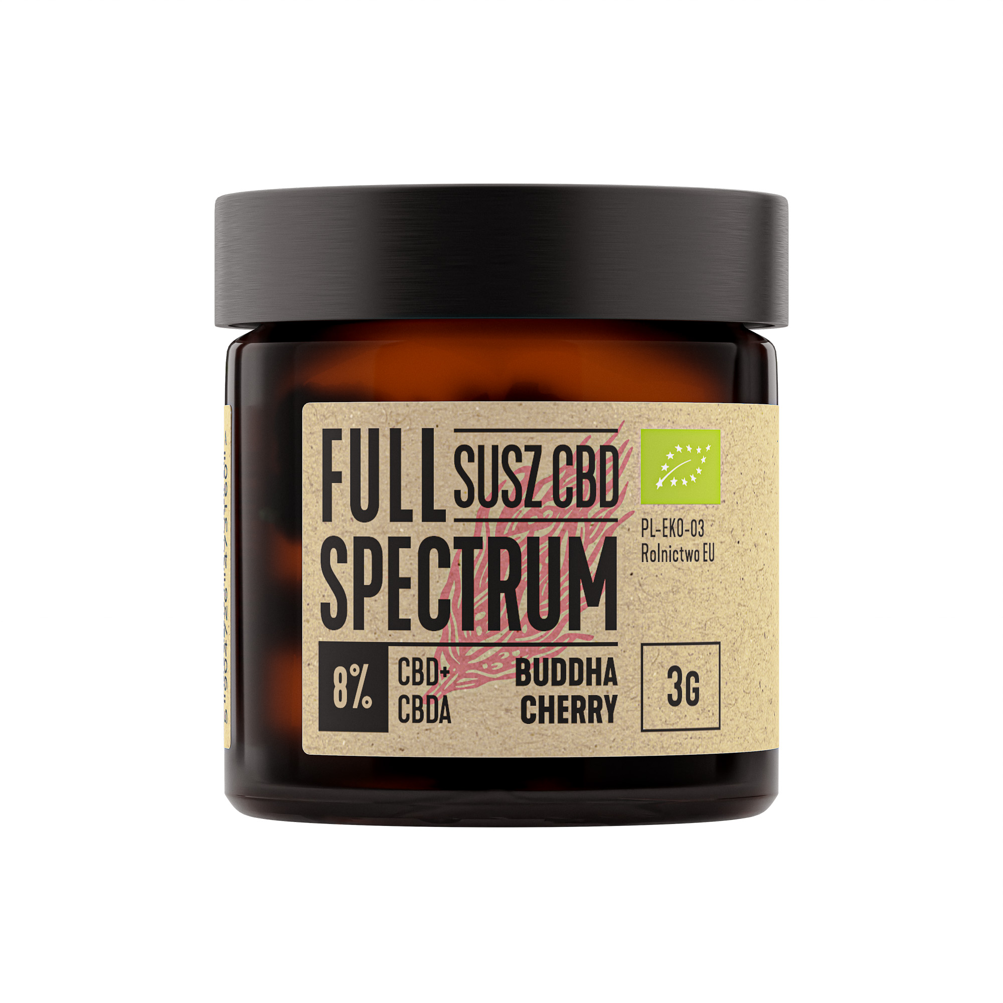 Full Spectrum Budda Cherry CBD >8% 3 g