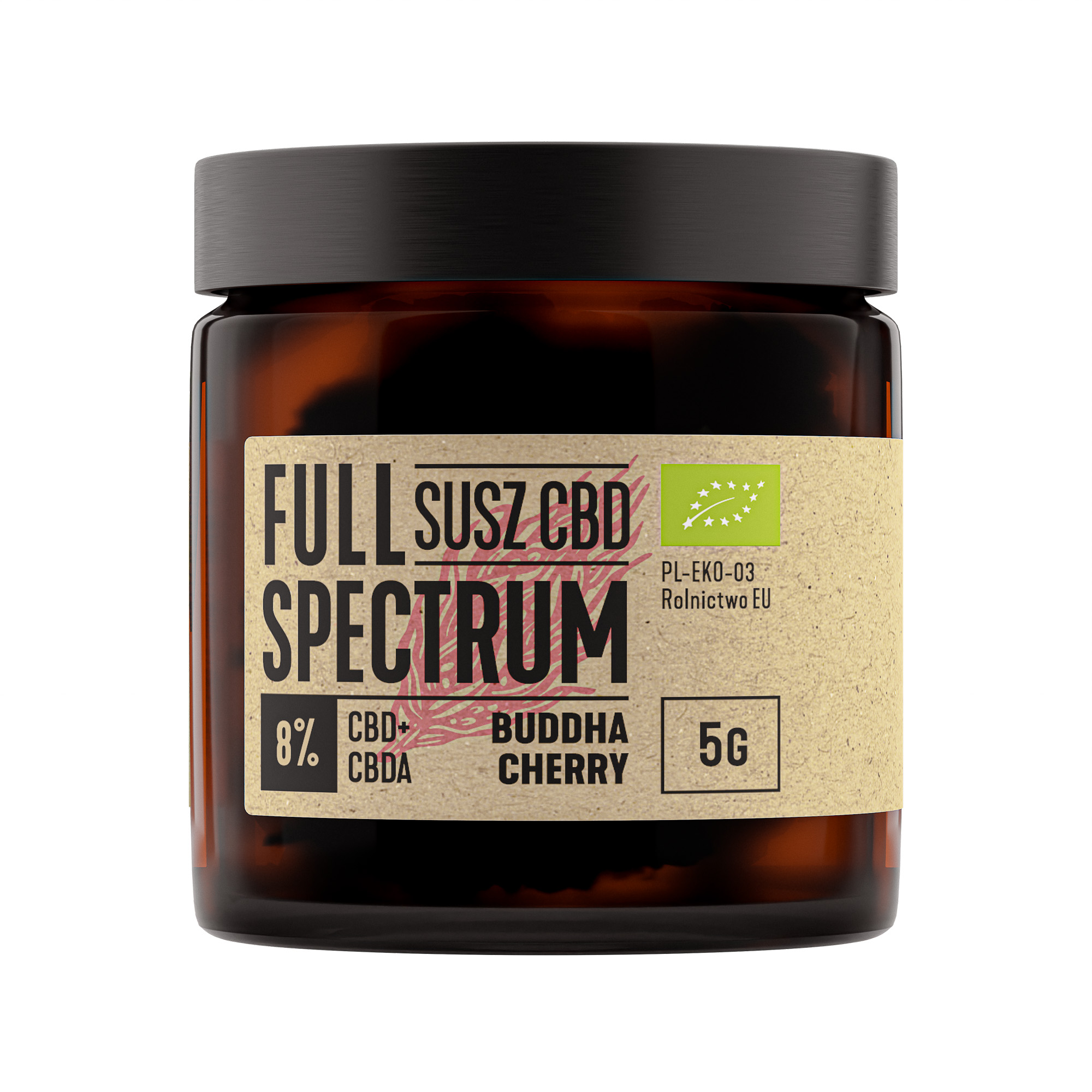 Full Spectrum Budda Cherry CBD >8% 5 g