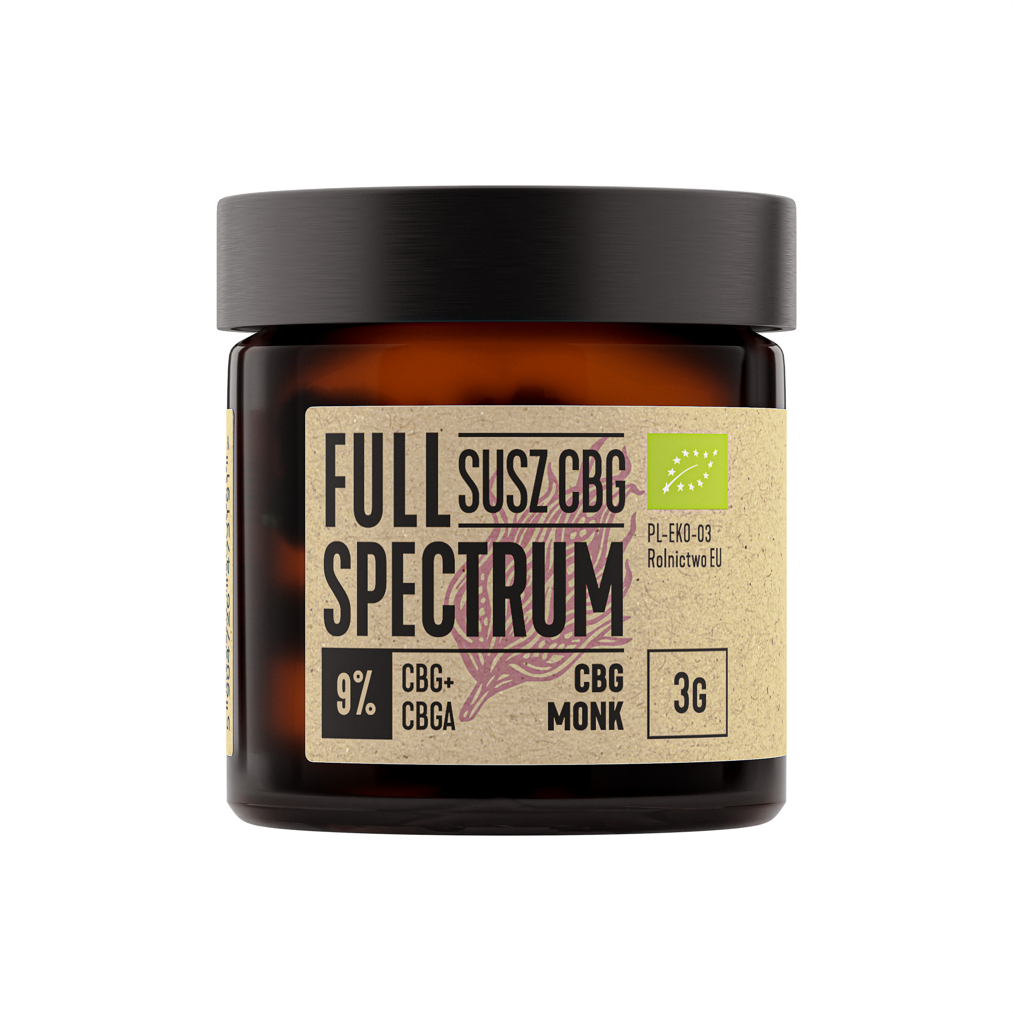 Full Spectrum Monk CBG >9% 3 g
